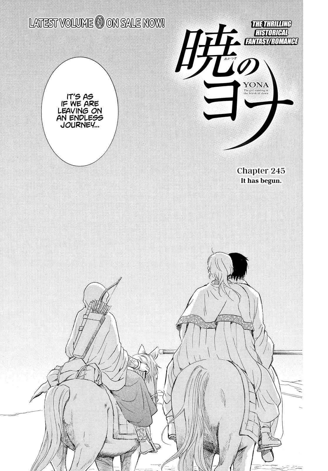 Read Akatsuki No Yona Manga Online