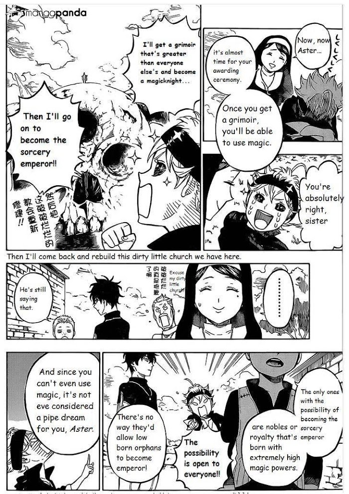 Read Black Clover Manga Online