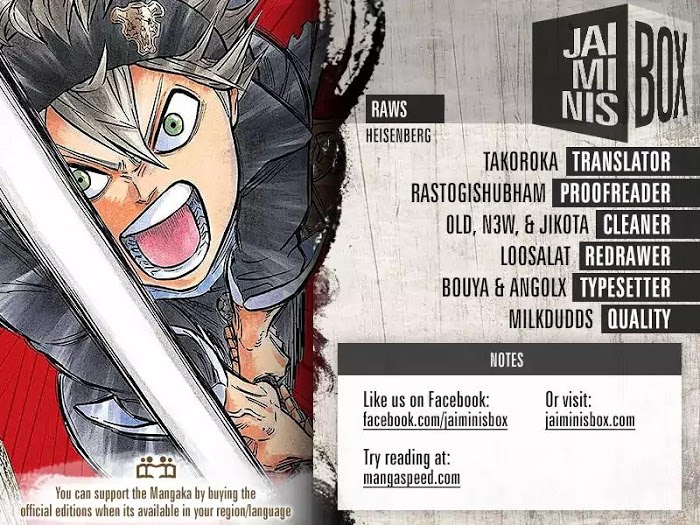 Read Black Clover Manga Online