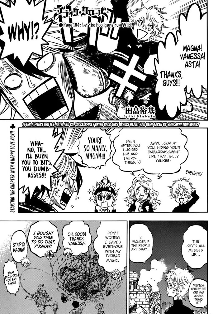 Read Black Clover Manga Online