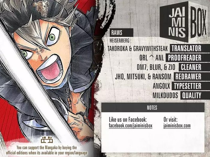 Read Black Clover Manga Online