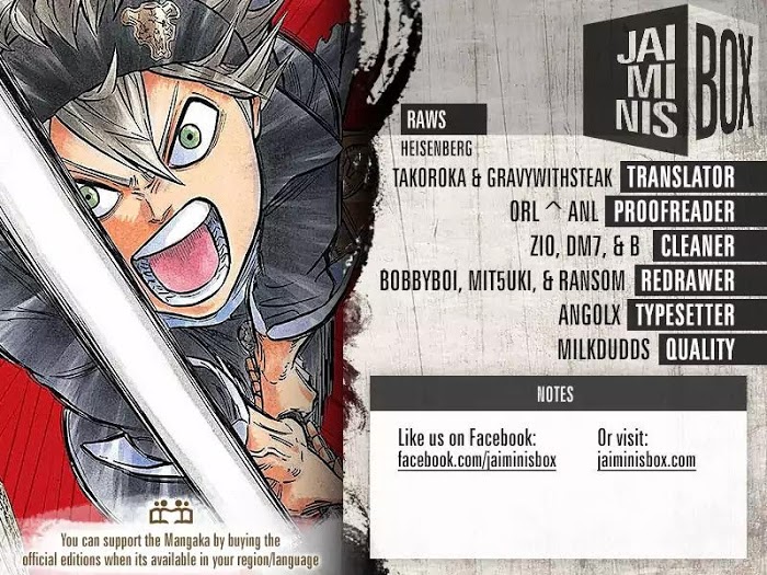 Read Black Clover Manga Online