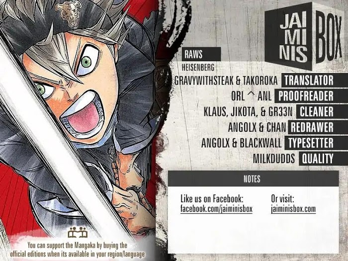 Read Black Clover Manga Online