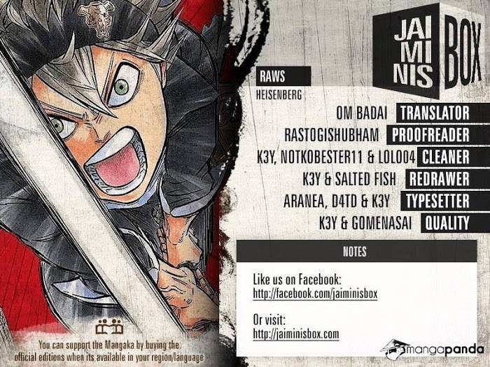 Read Black Clover Manga Online