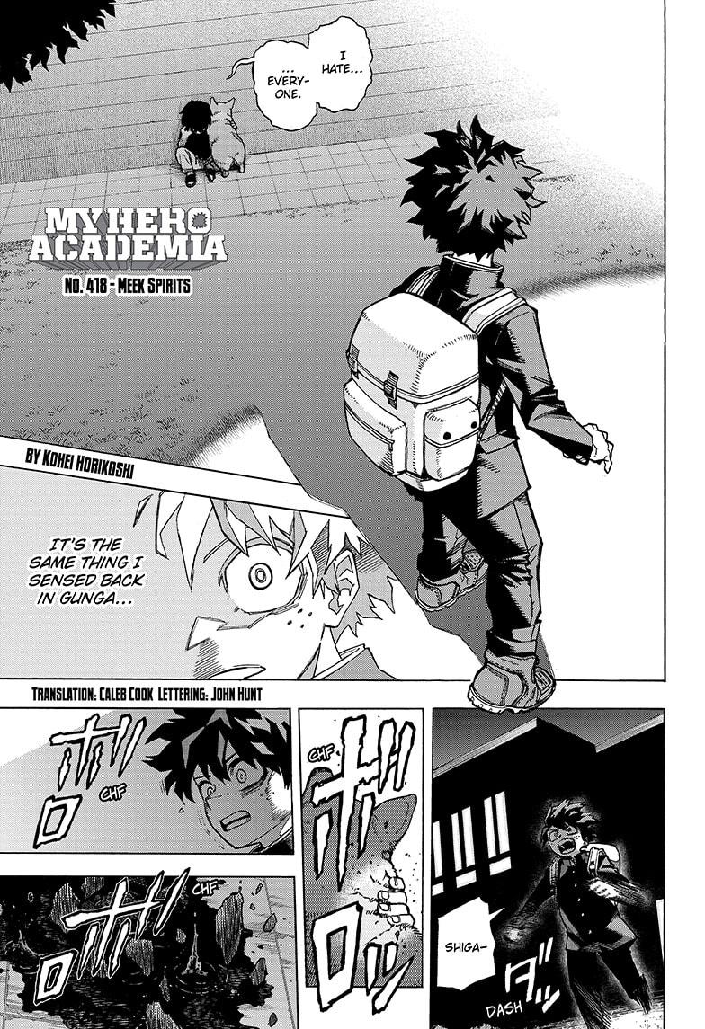 Read Boku no Hero Academia Manga Online