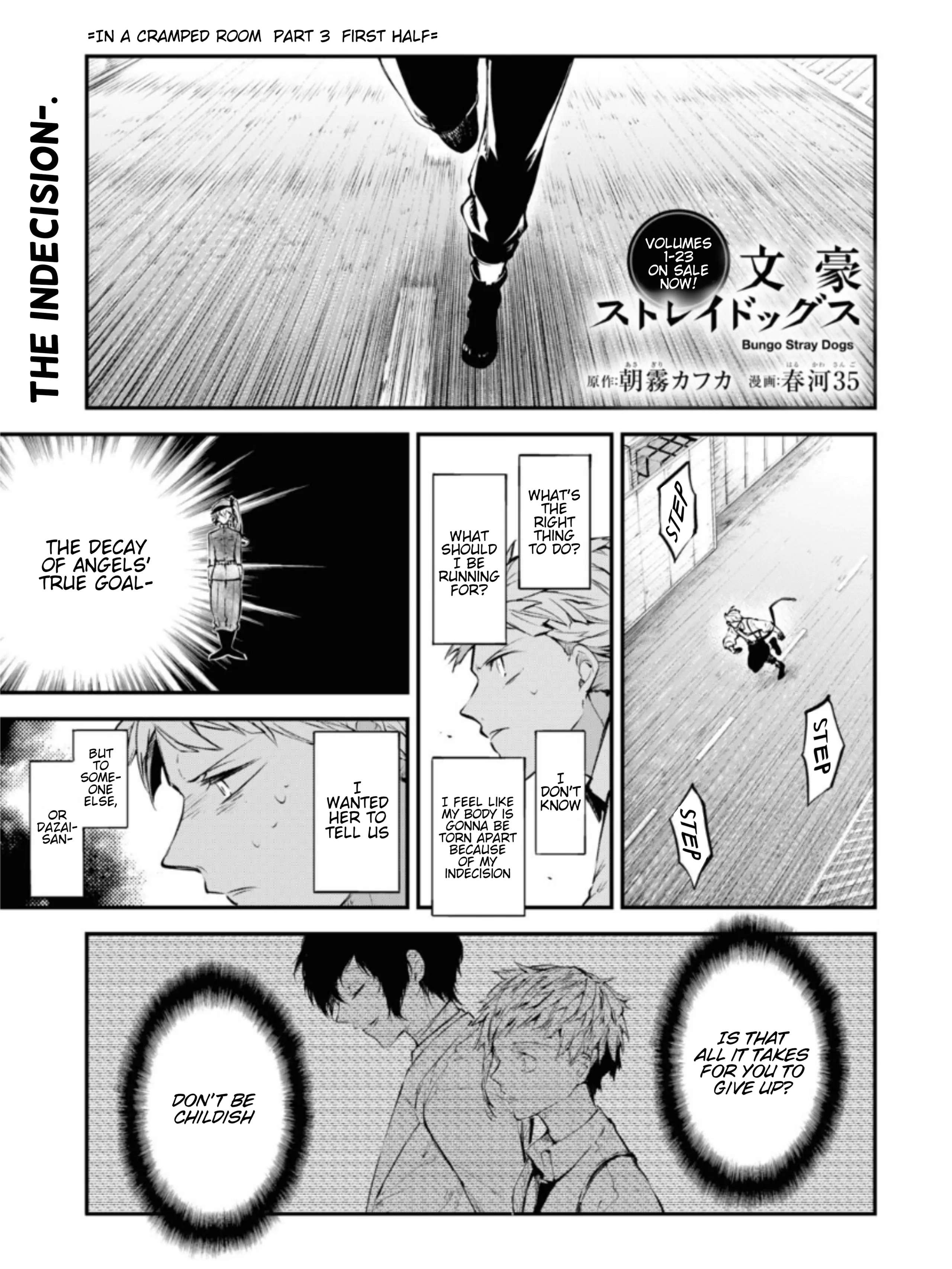 Read Bungou Stray Dogs Manga Online