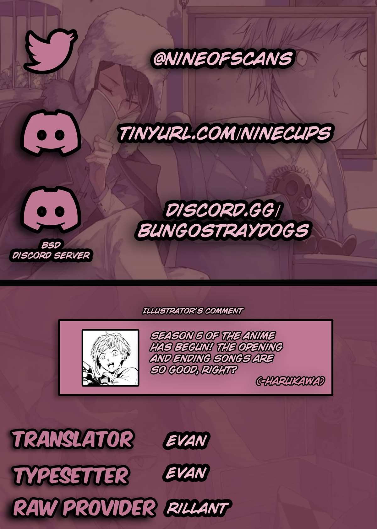 Read Bungou Stray Dogs Manga Online