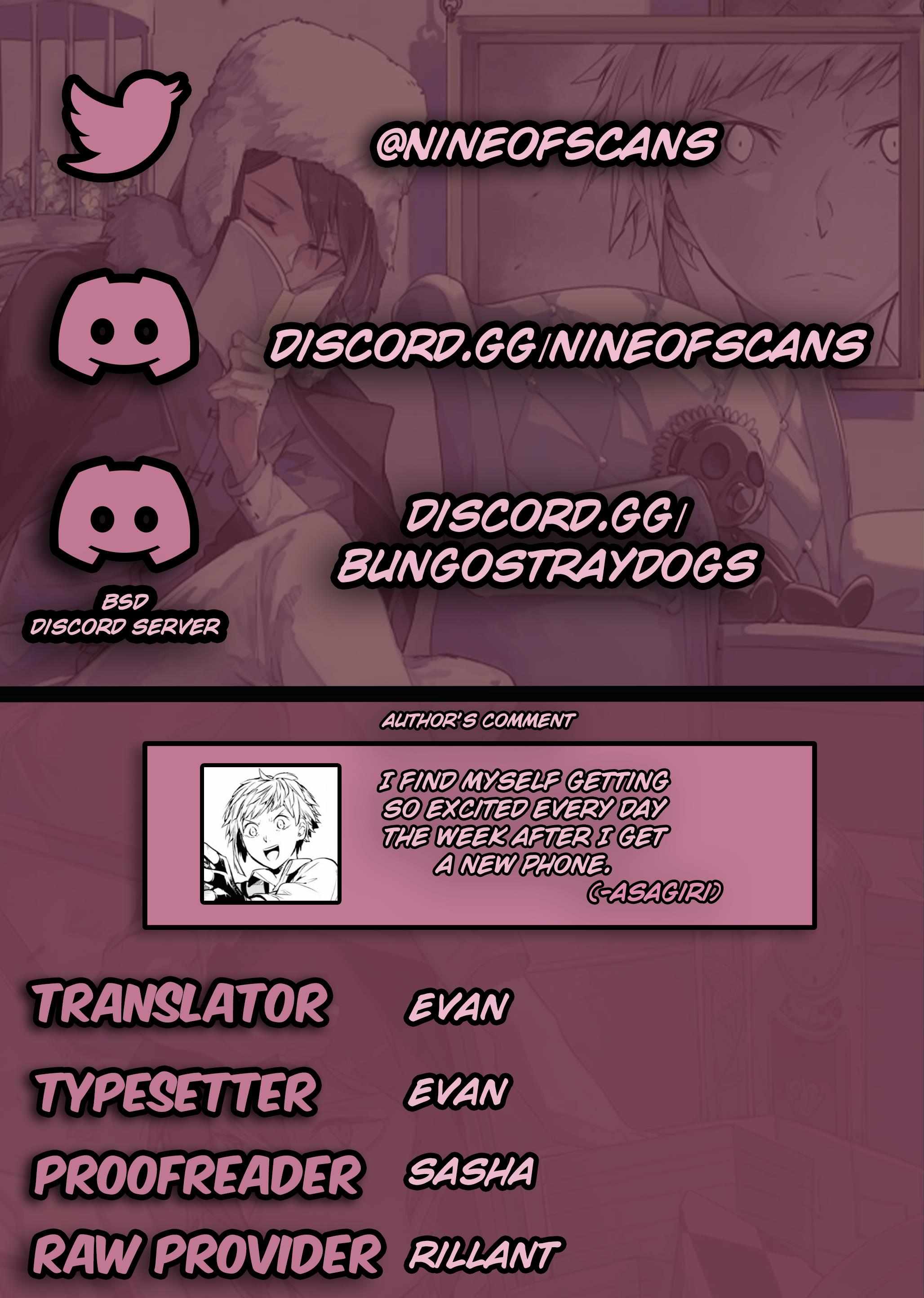 Read Bungou Stray Dogs Manga Online