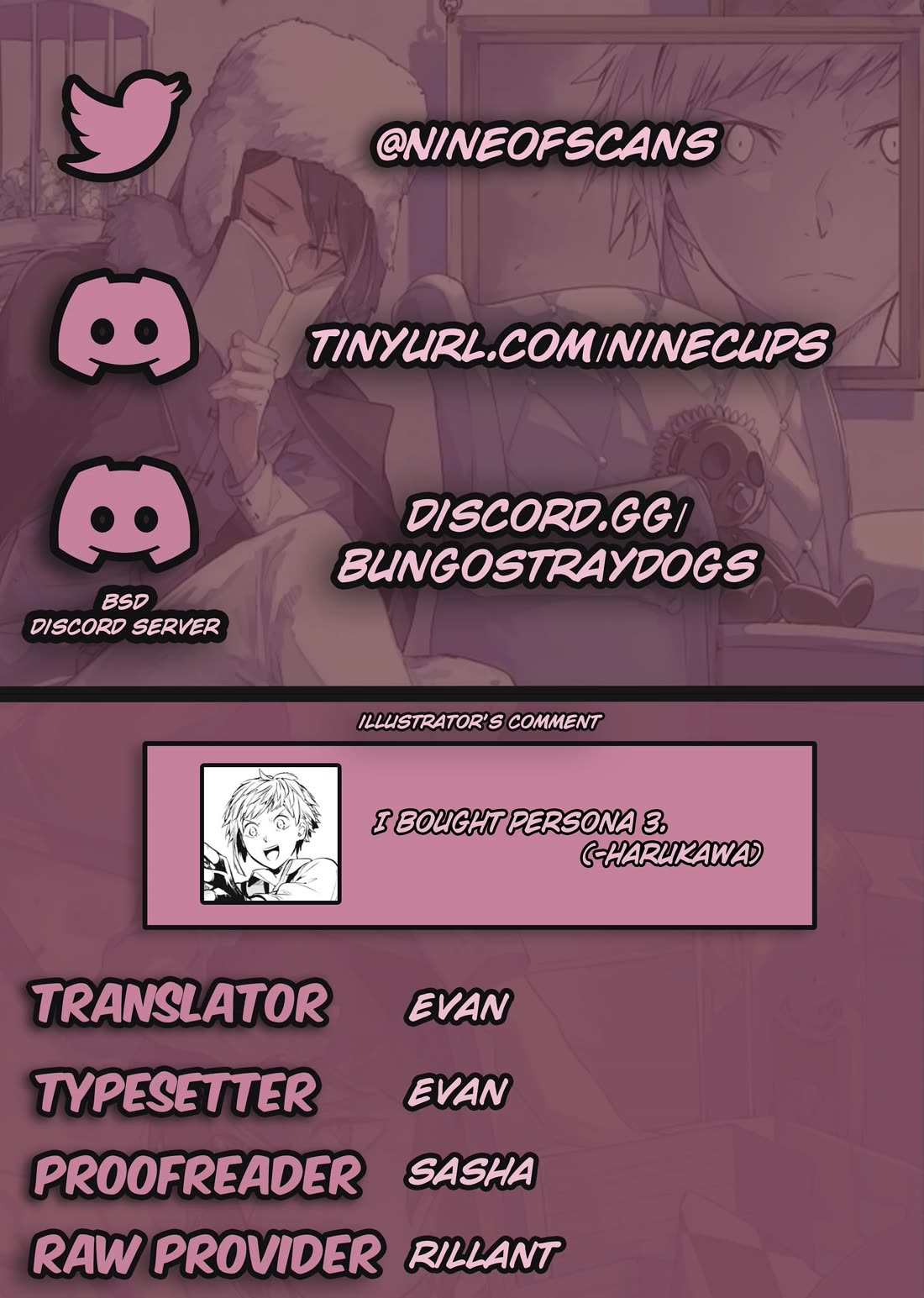 Read Bungou Stray Dogs Manga Online