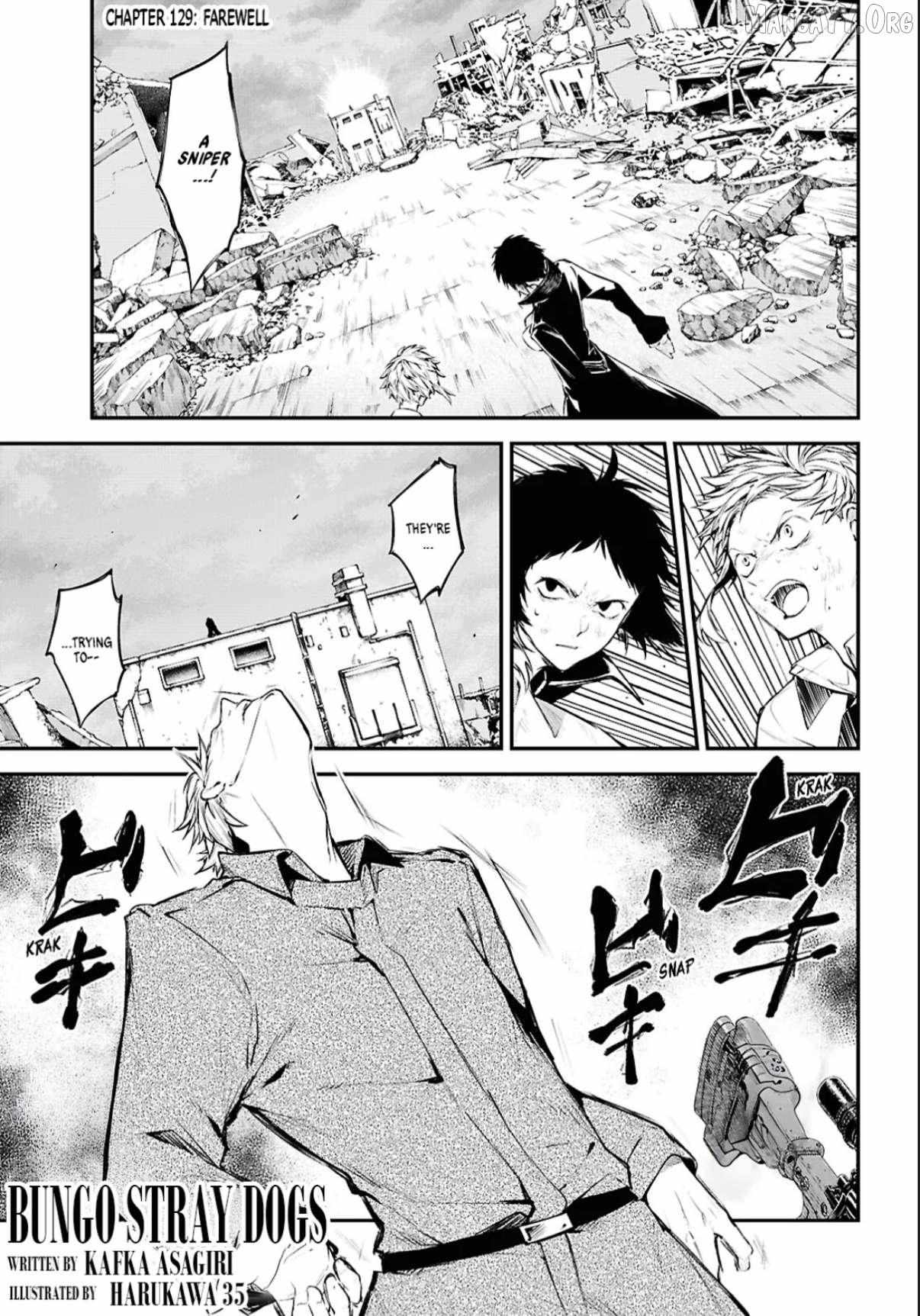 Read Bungou Stray Dogs Manga Online