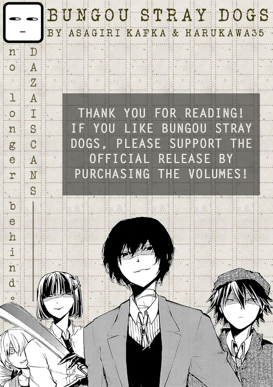 Read Bungou Stray Dogs Manga Online