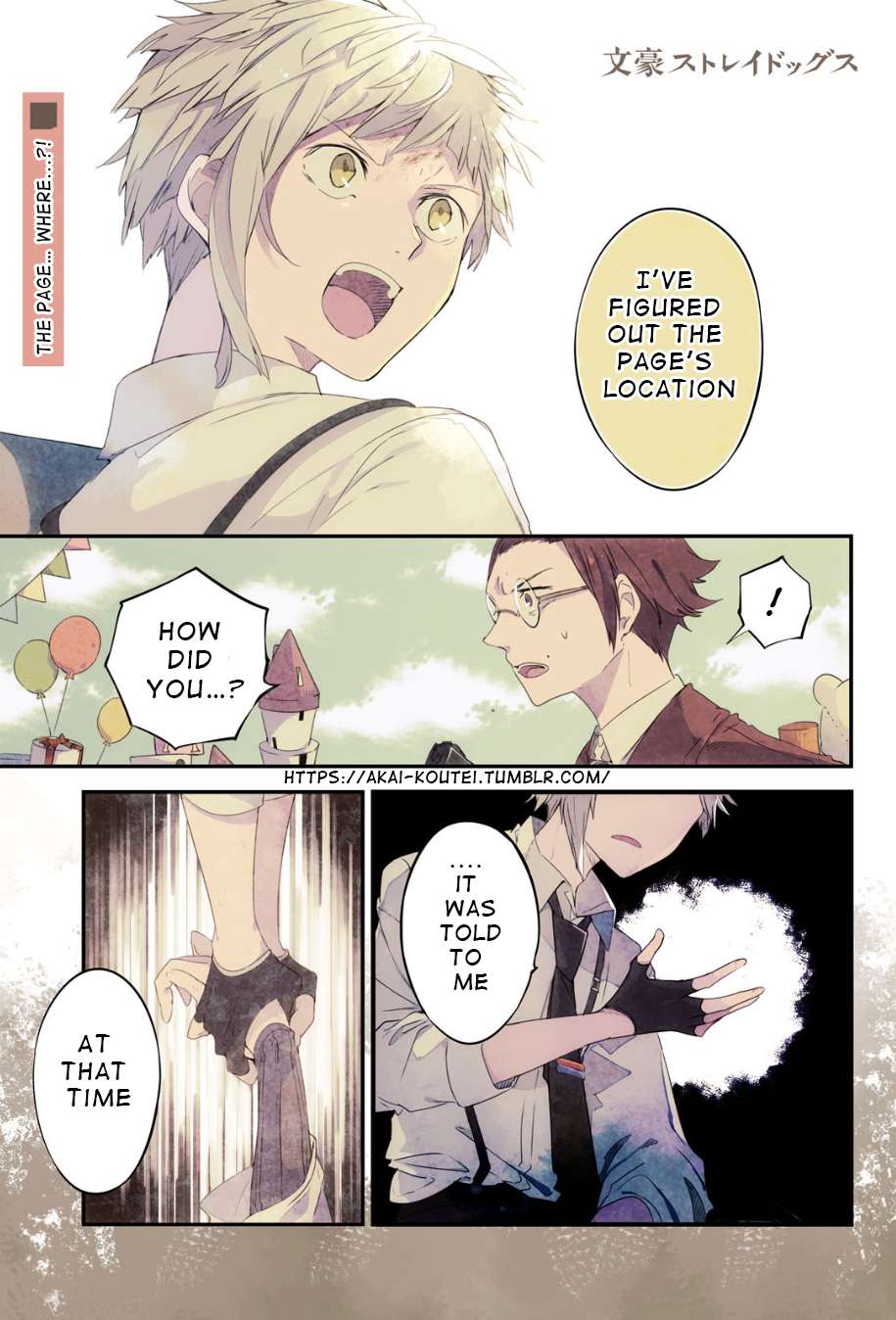 Read Bungou Stray Dogs Manga Online