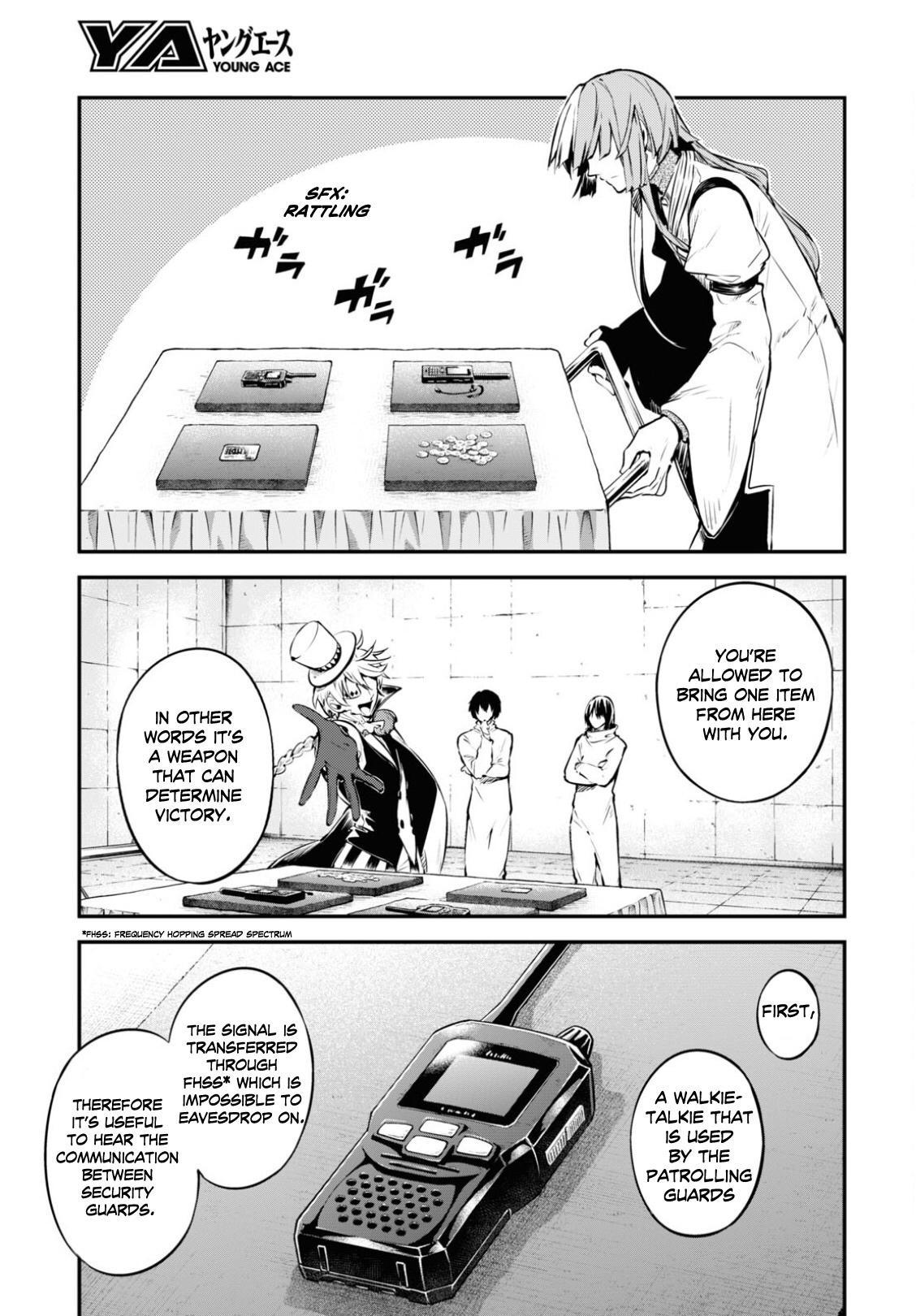 Read Bungou Stray Dogs Manga Online
