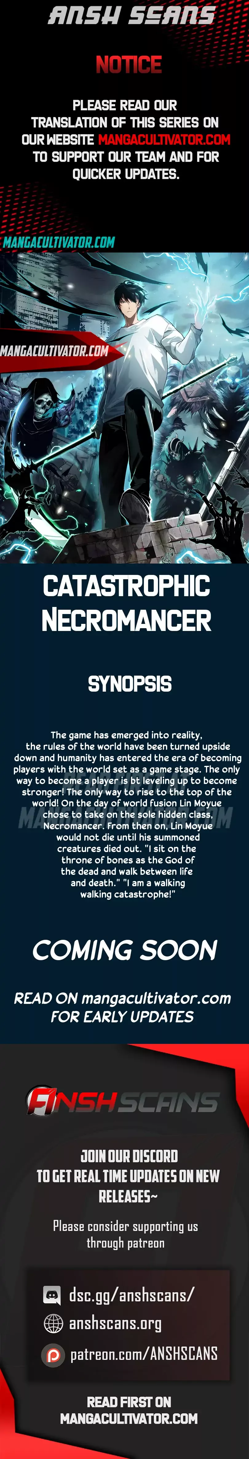 Read Catastrophic Necromancer Manga Online