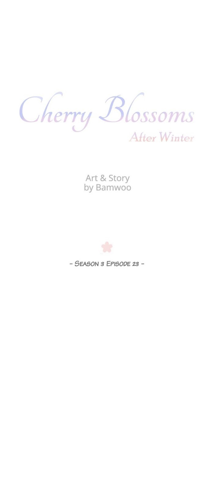 Read Cherry Blossoms After Winter Manga Online