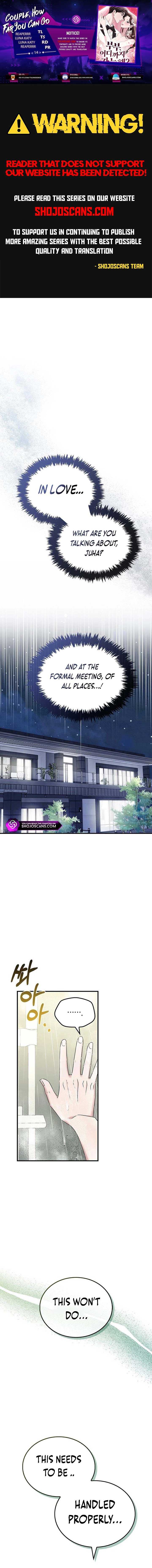 Read Couple, How Far You Can Go Manga Online