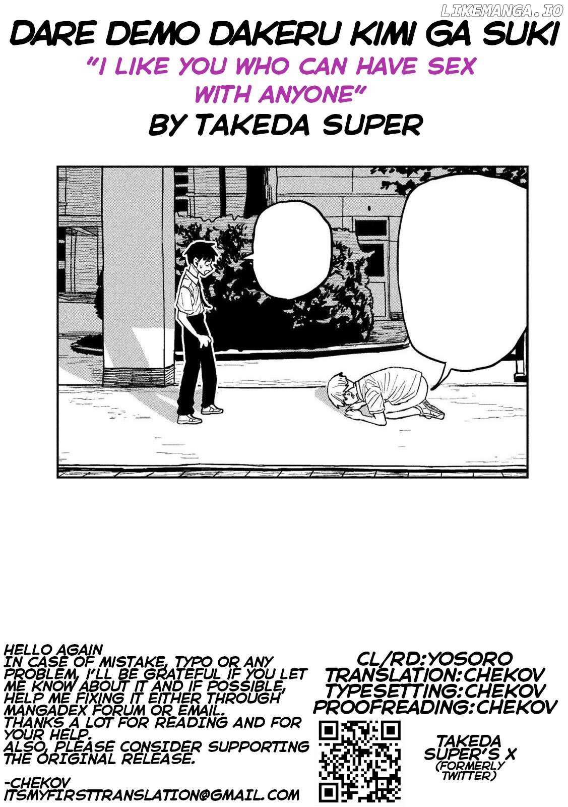 Read Dare Demo Dakeru Kimi Ga Suki Manga Online