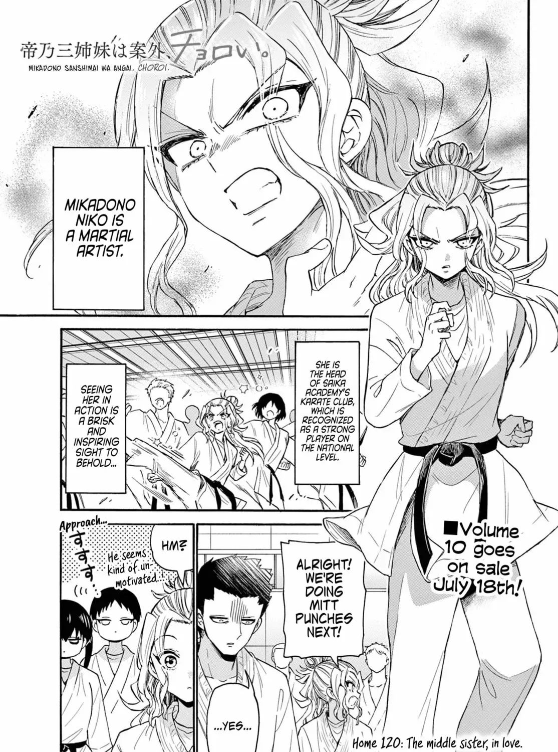 Read Dealing with Mikadono Sisters Is a Breeze Manga Online