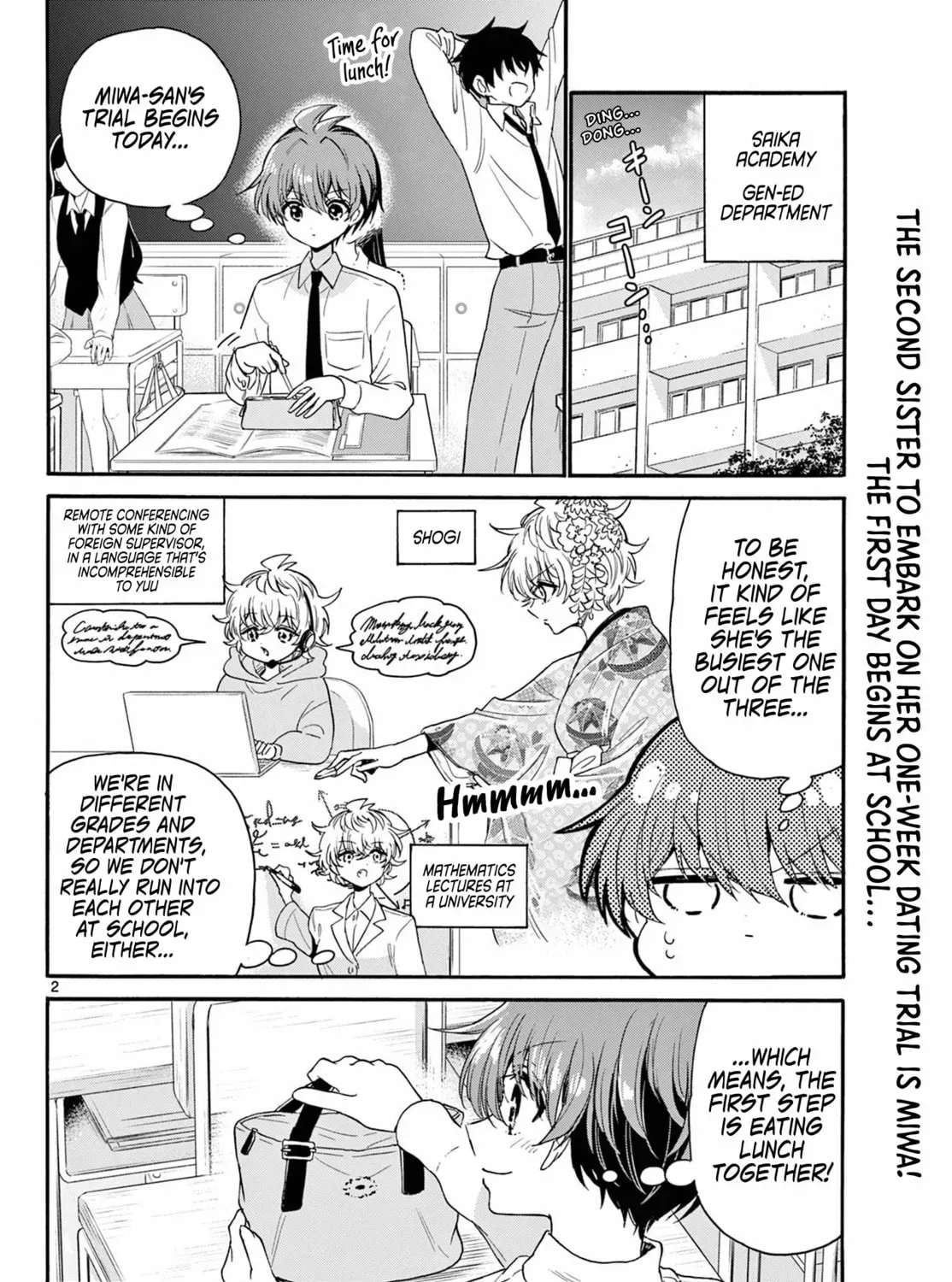 Read Dealing with Mikadono Sisters Is a Breeze Manga Online