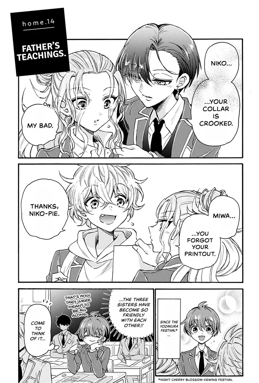 Read Dealing with Mikadono Sisters Is a Breeze Manga Online