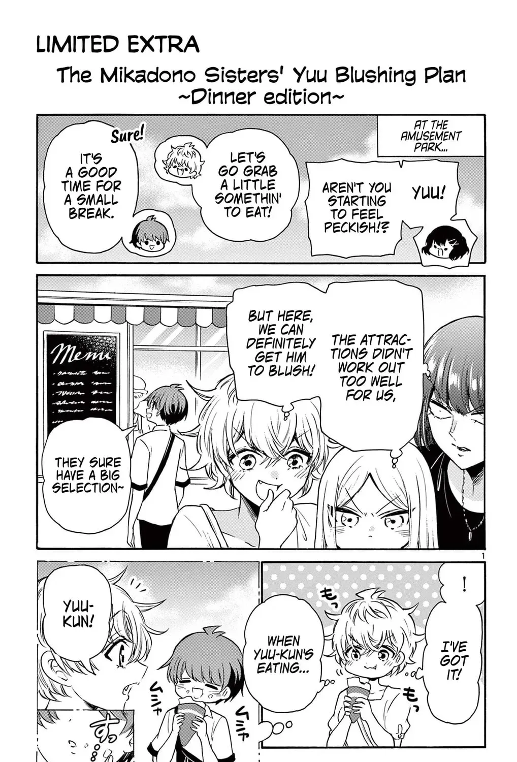 Read Dealing with Mikadono Sisters Is a Breeze Manga Online
