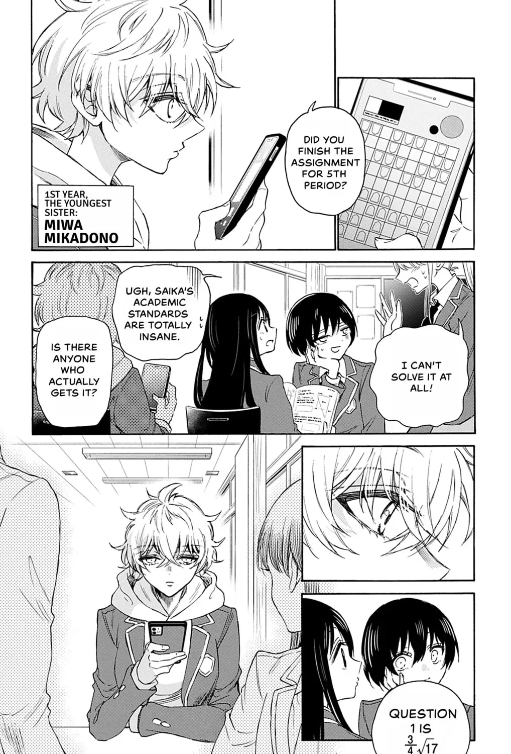 Read Dealing with Mikadono Sisters Is a Breeze Manga Online