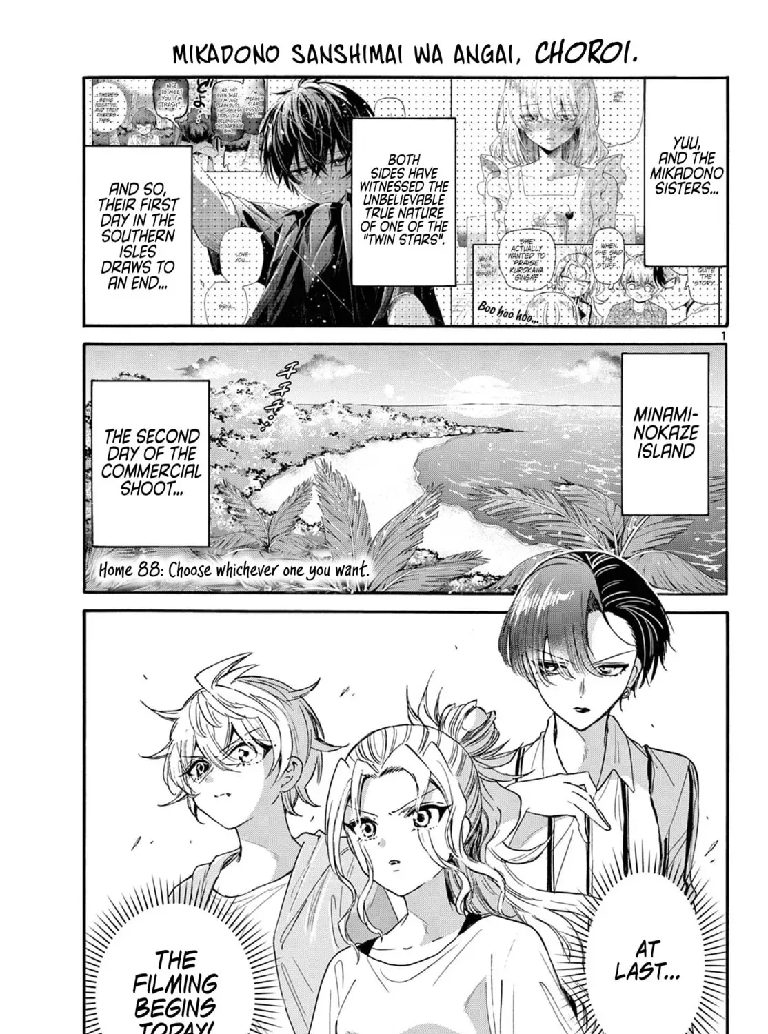 Read Dealing with Mikadono Sisters Is a Breeze Manga Online