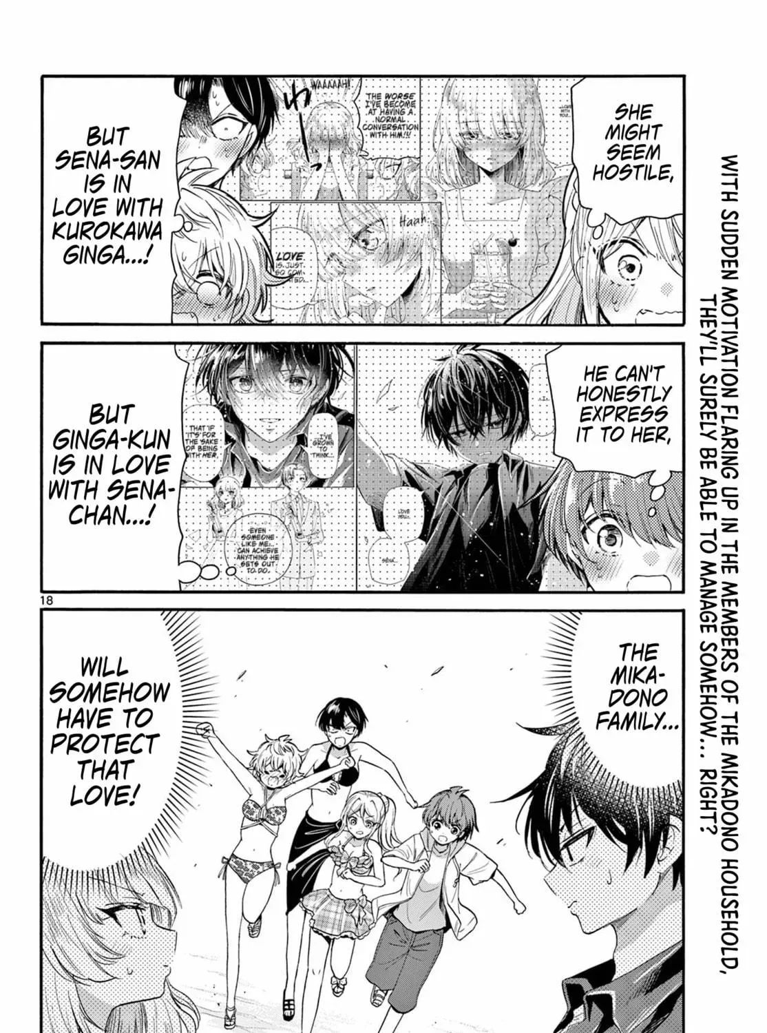 Read Dealing with Mikadono Sisters Is a Breeze Manga Online