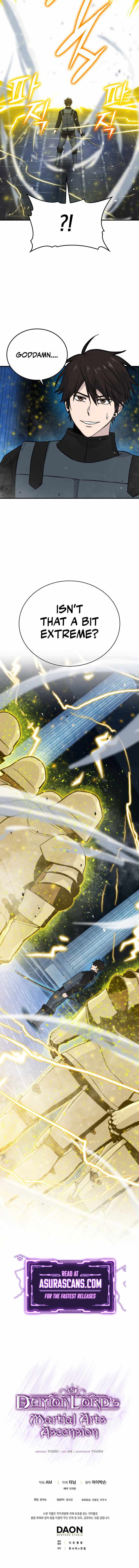 Read Demon Lord’s Martial Arts Ascension Manga Online