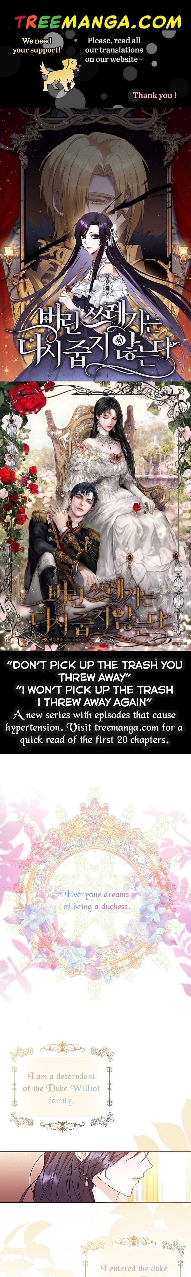 Read Don’t pick up the trash you threw away Manga Online