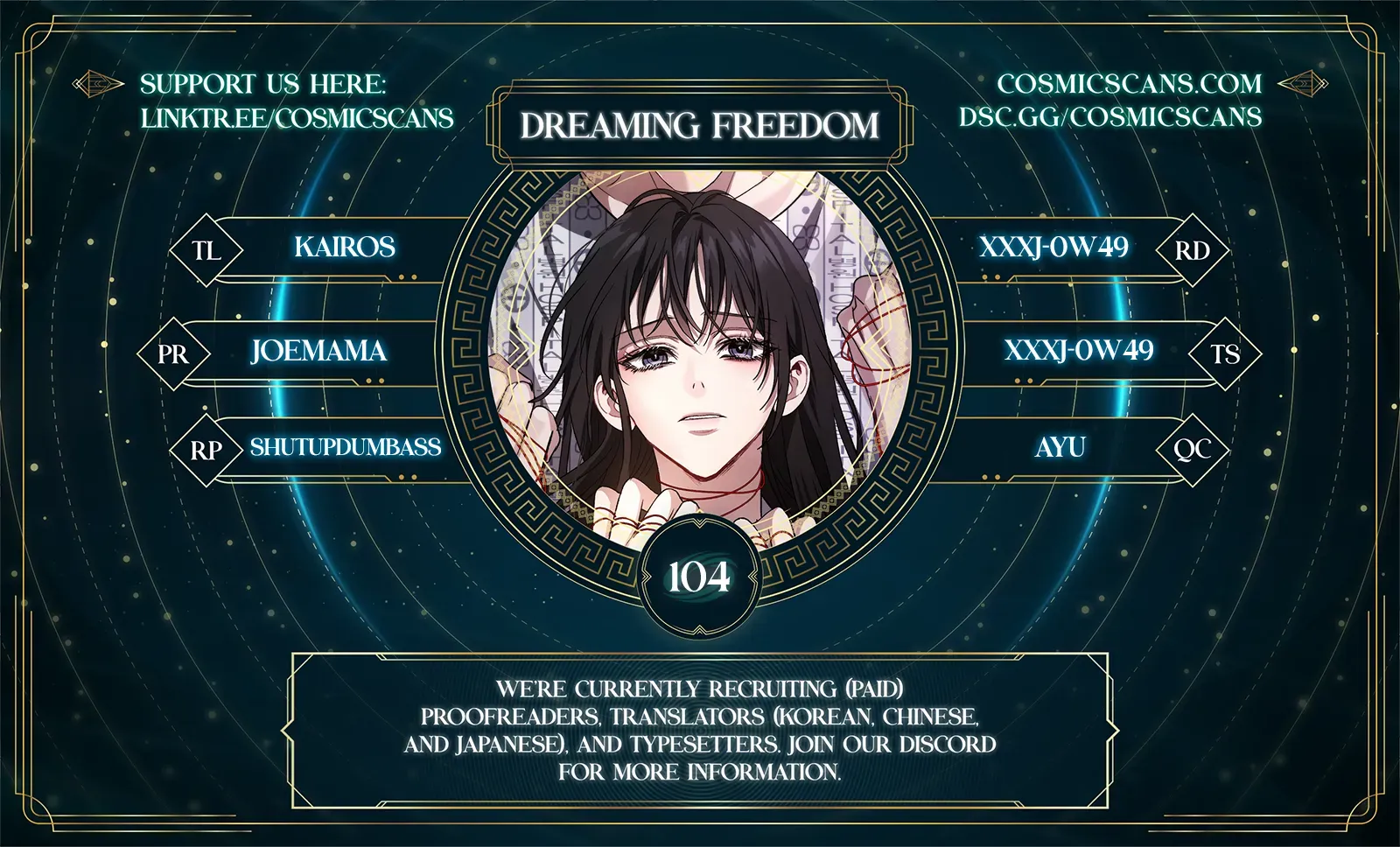 Read Dreaming Freedom Manga Online