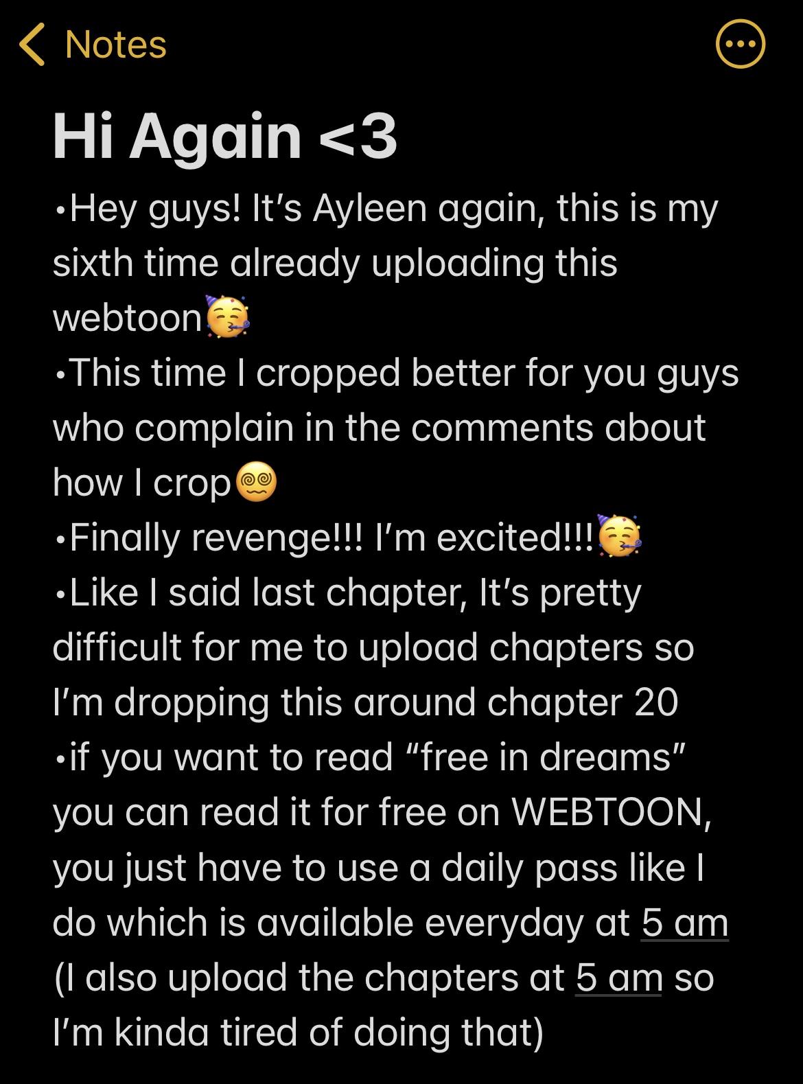 Read Dreaming Freedom Manga Online