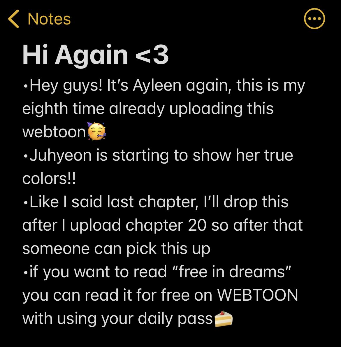 Read Dreaming Freedom Manga Online