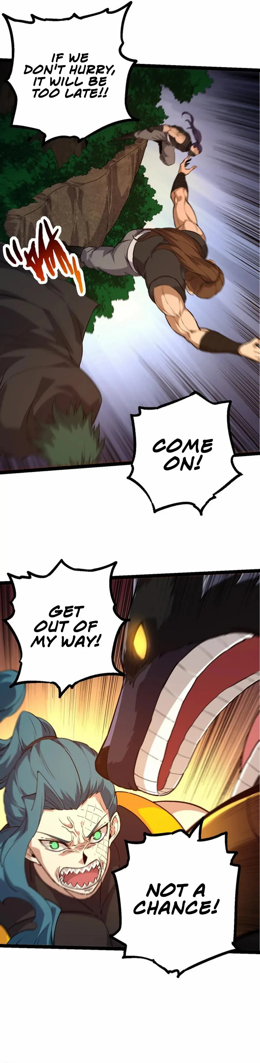 Read Evolution Begins With A Big Tree Manga Online