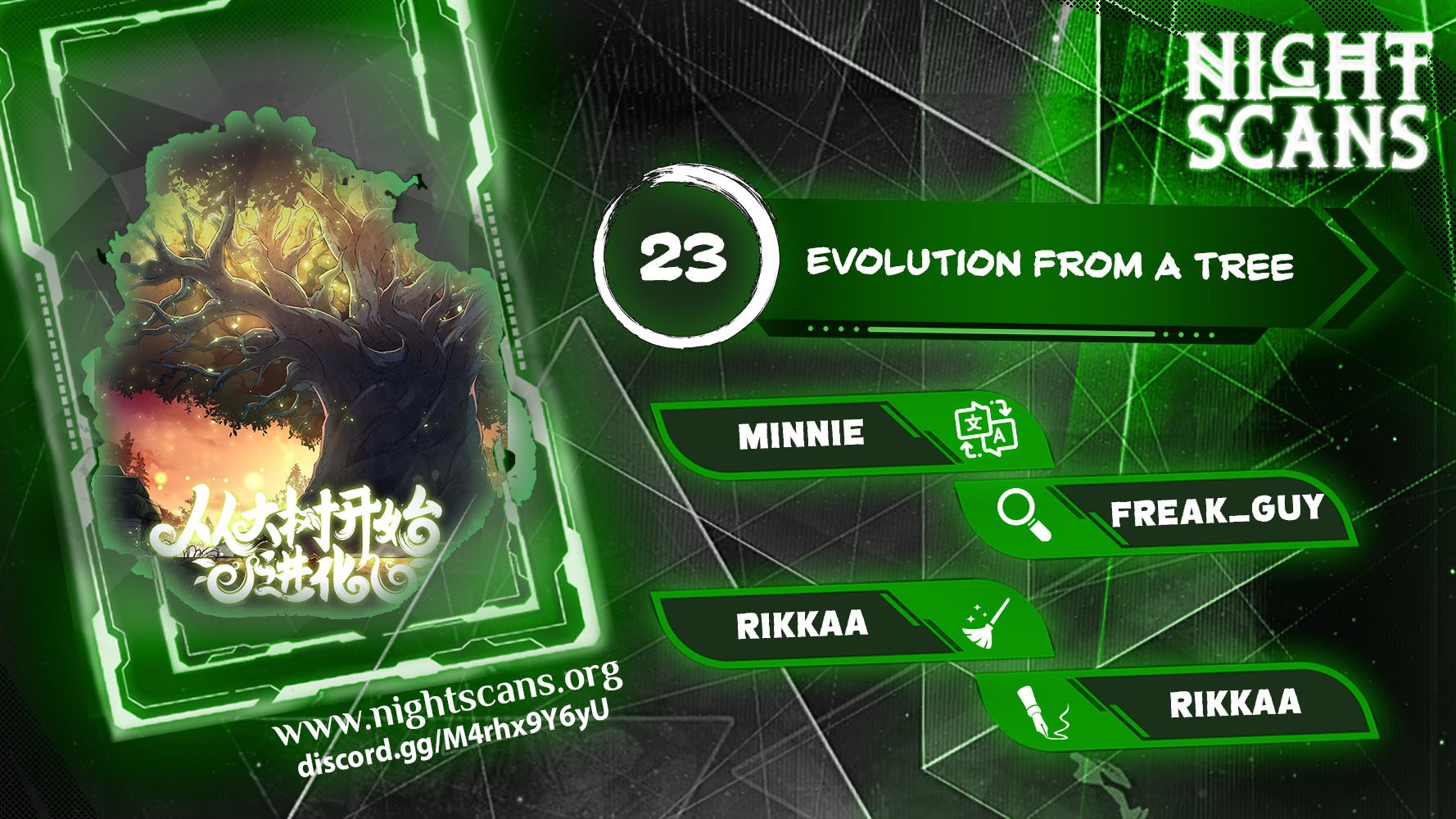 Read Evolution Begins With A Big Tree Manga Online