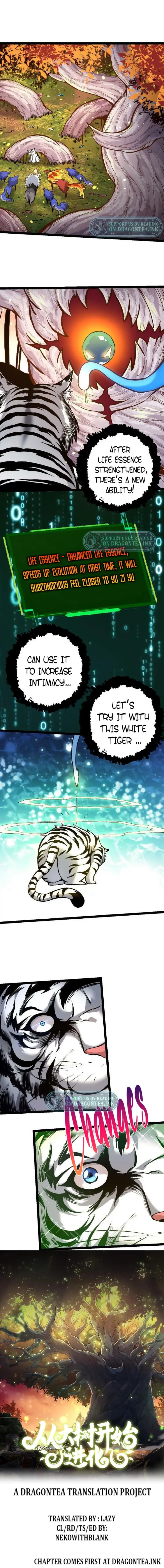 Read Evolution Begins With A Big Tree Manga Online