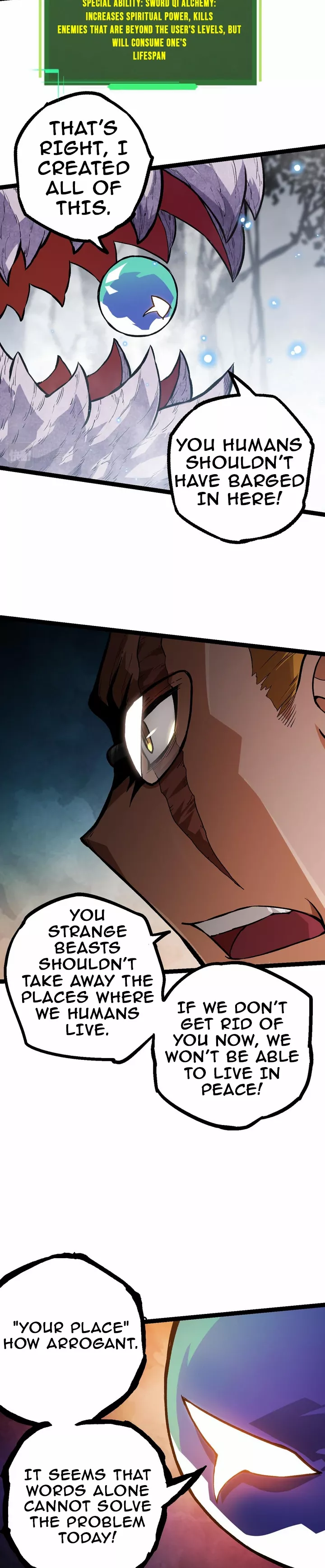 Read Evolution Begins With A Big Tree Manga Online