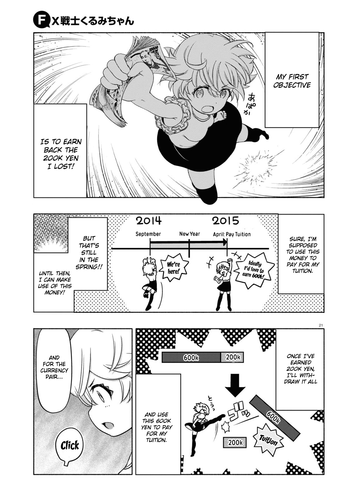 Read FX Fighter Kurumi-chan Manga Online