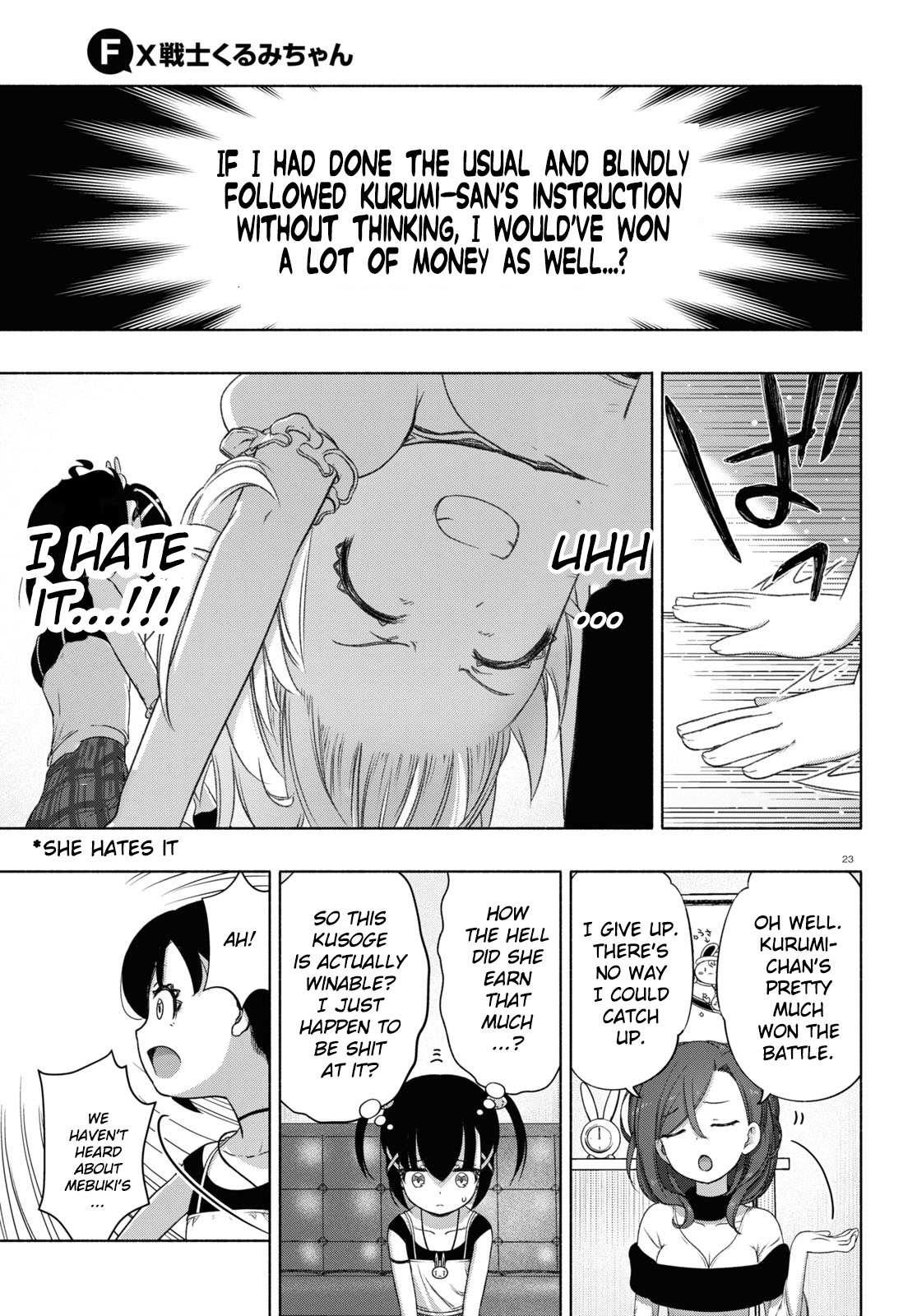 Read FX Fighter Kurumi-chan Manga Online