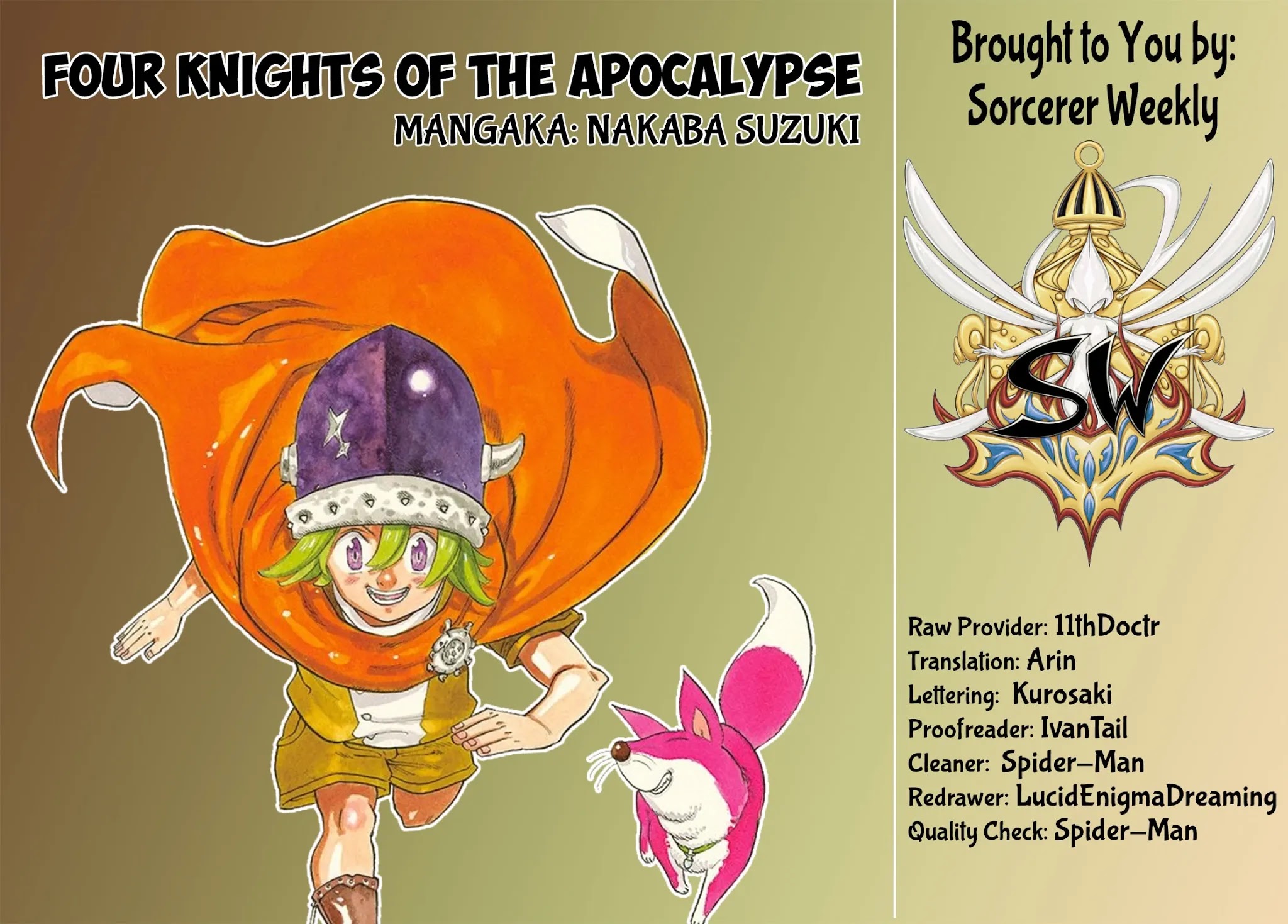 Read Four Knights of the Apocalypse Manga Online