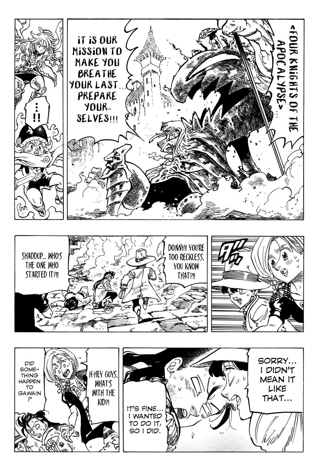 Read Four Knights of the Apocalypse Manga Online