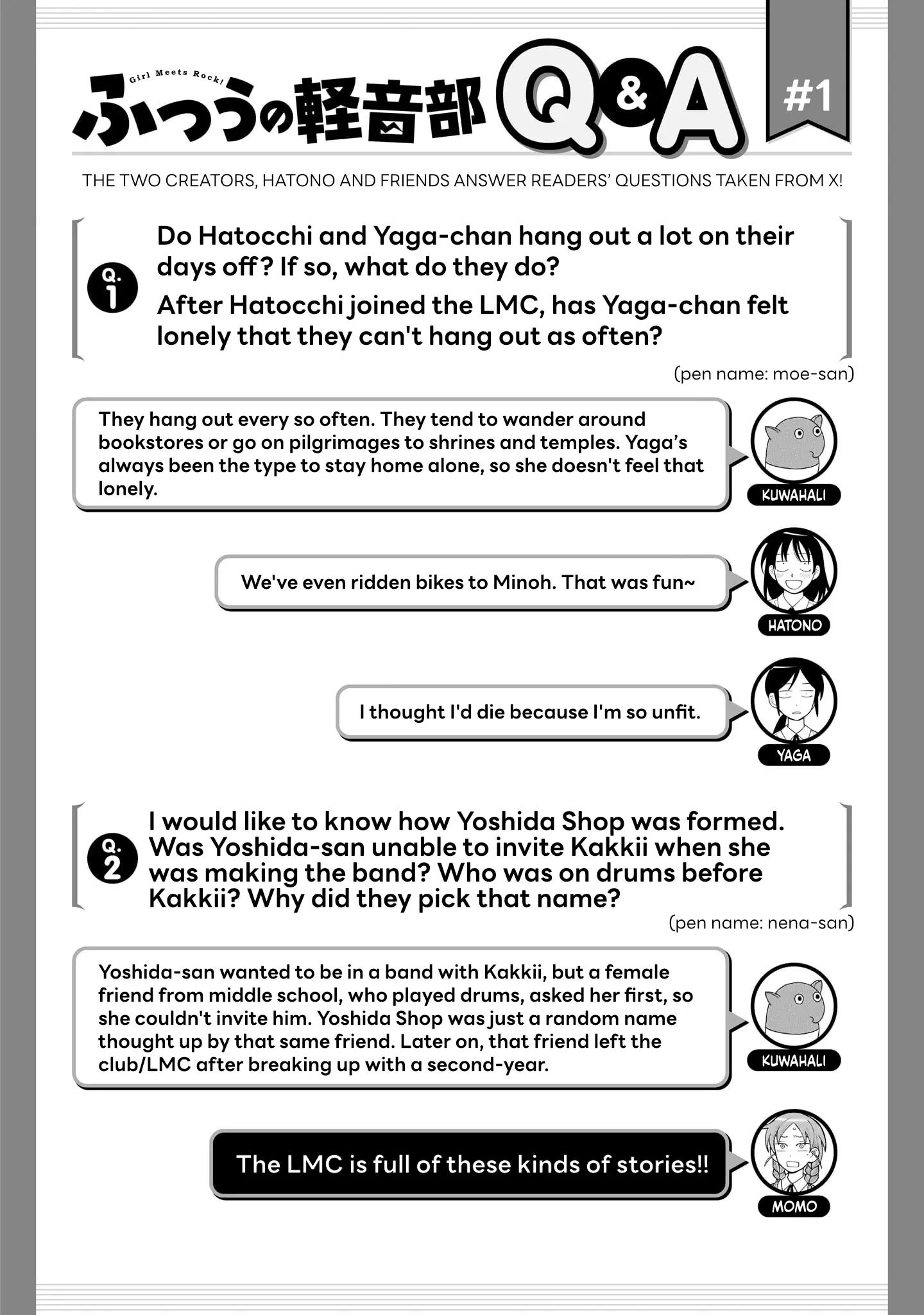 Read Girl meets Rock! Manga Online