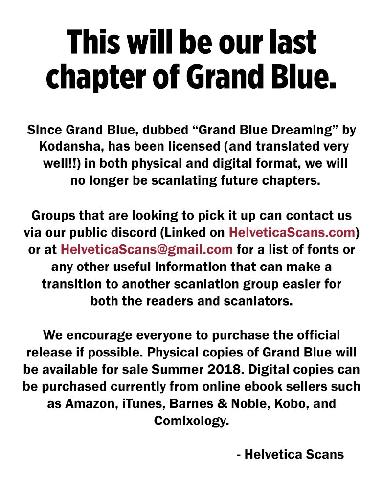 Read Grand Blue Manga Online