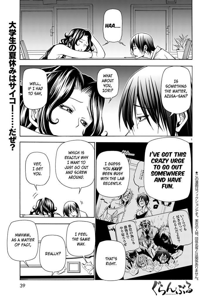 Read Grand Blue Manga Online