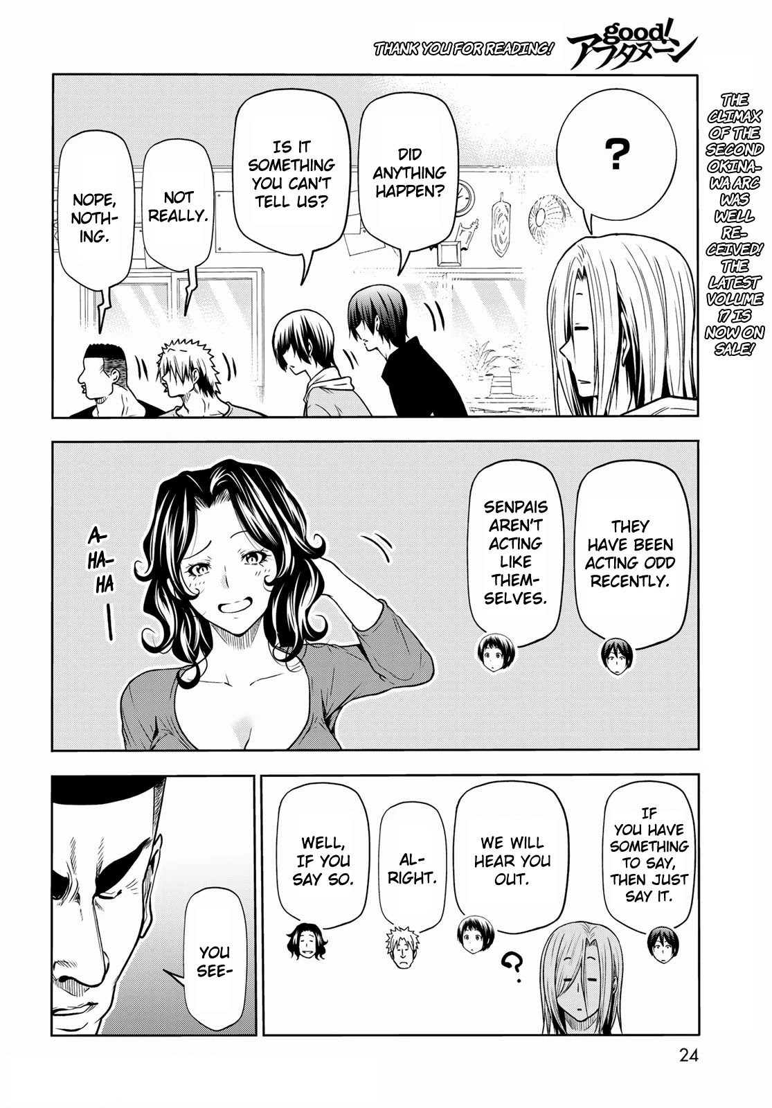 Read Grand Blue Manga Online