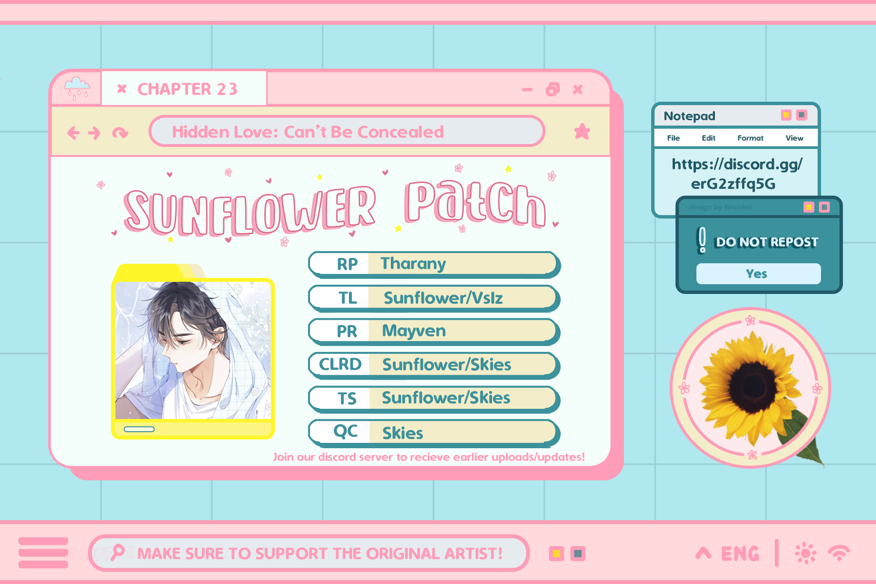 Read Hidden Love Can't Be Concealed Manga Online