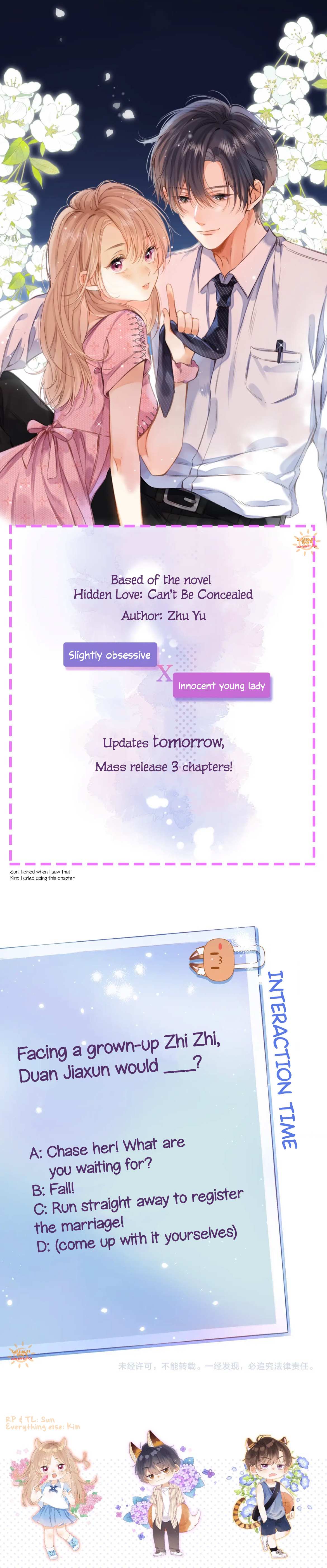 Read Hidden Love Can't Be Concealed Manga Online
