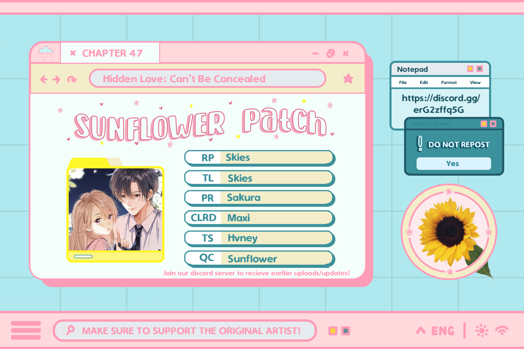 Read Hidden Love Can't Be Concealed Manga Online