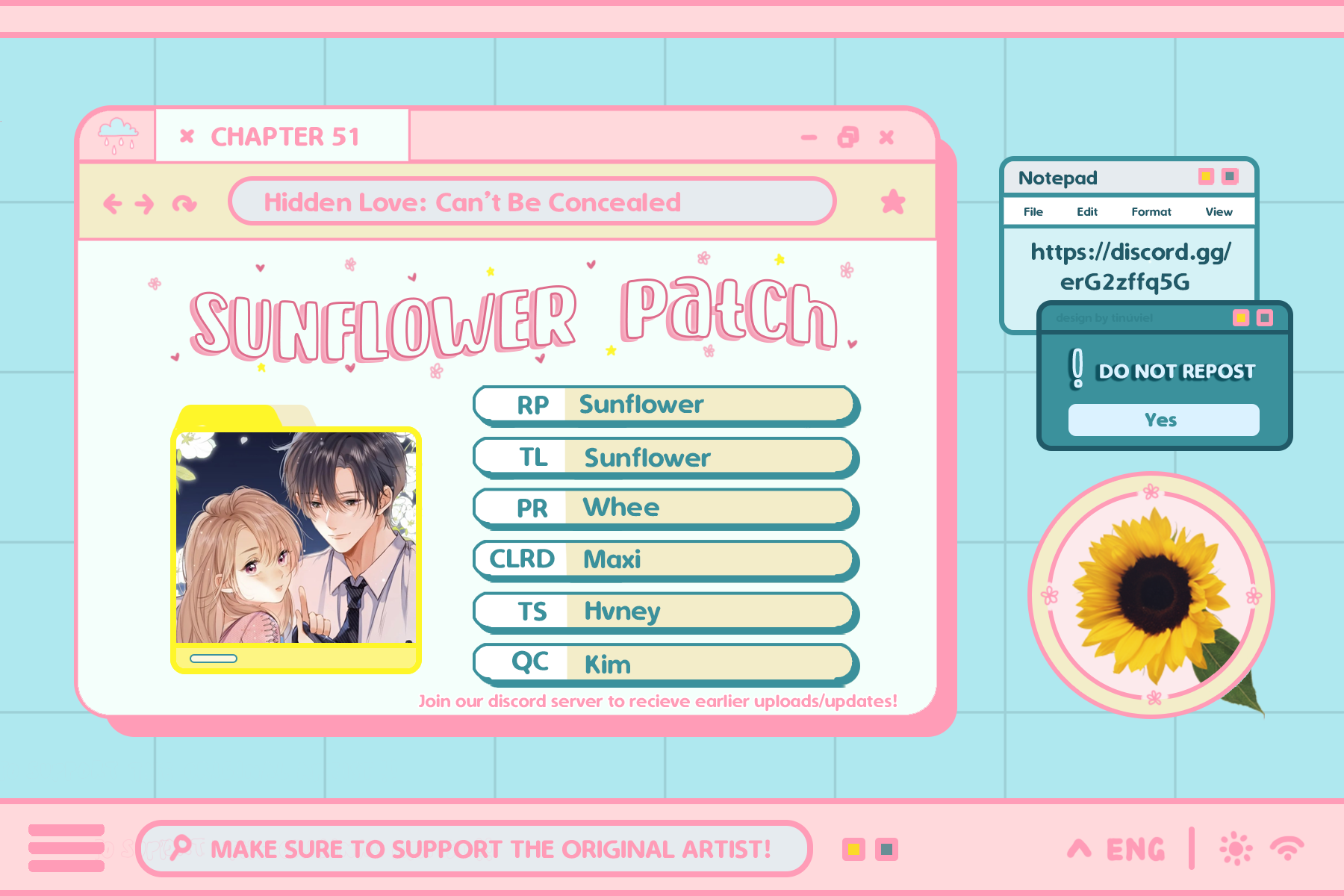 Read Hidden Love Can't Be Concealed Manga Online
