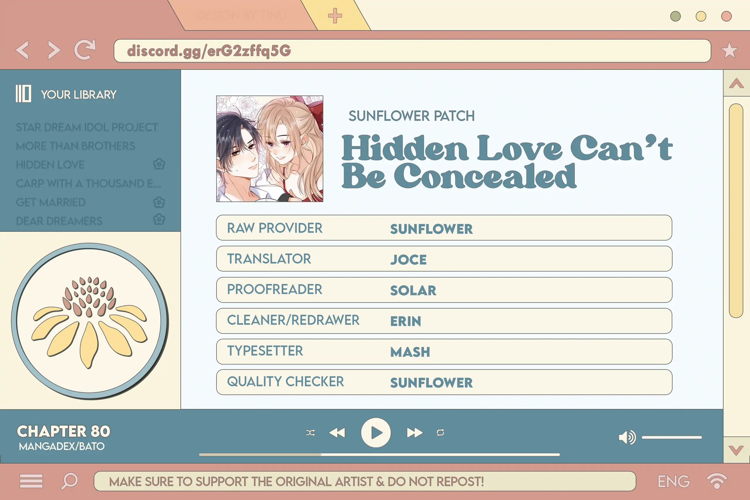 Read Hidden Love Can't Be Concealed Manga Online